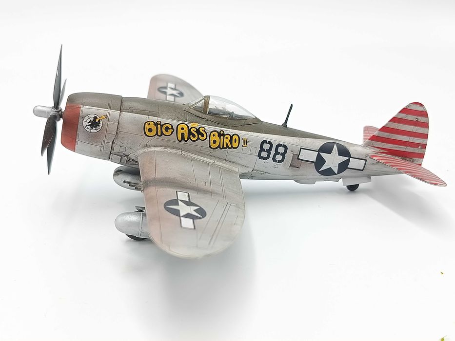 Model Samolotu Thunderbolt P47D HobbyBoss 1:72