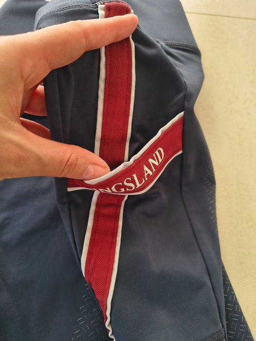 Kingsland legginsy jeździeckie S pełny lej