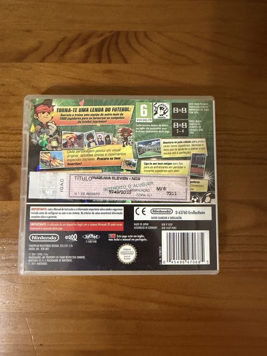 Inazuma eleven nintendo ds