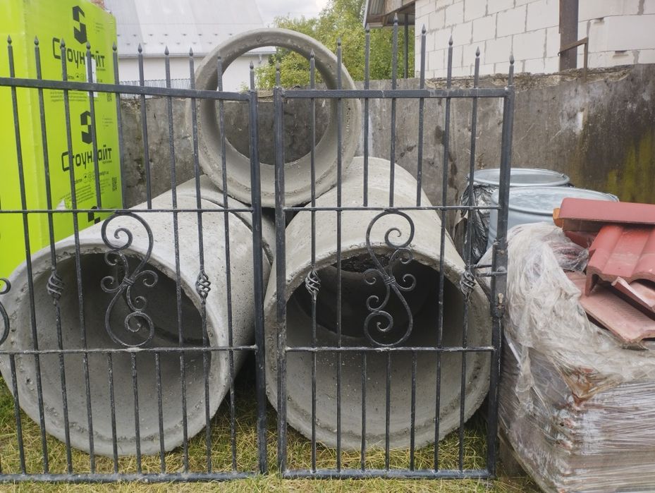 Ковані ворота(брама) з фірткою