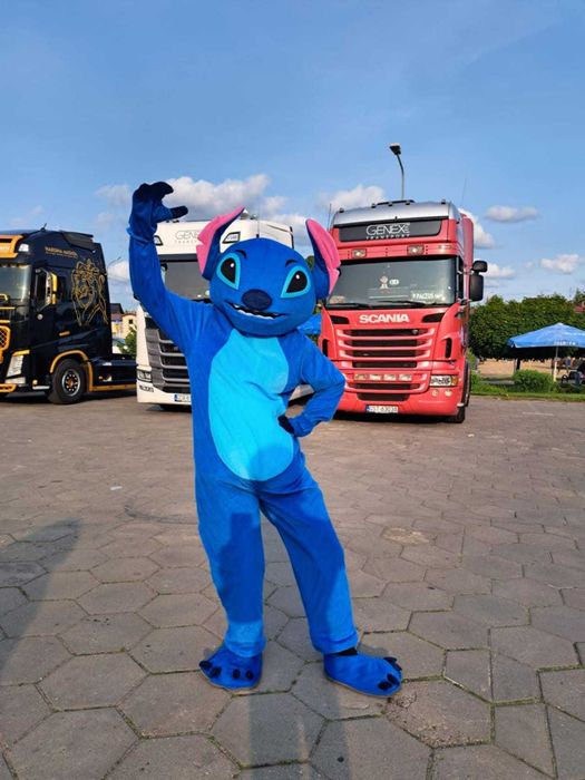 Kostium maskotki Disney Lilo & Stitch – niebieski – 175–185 cm