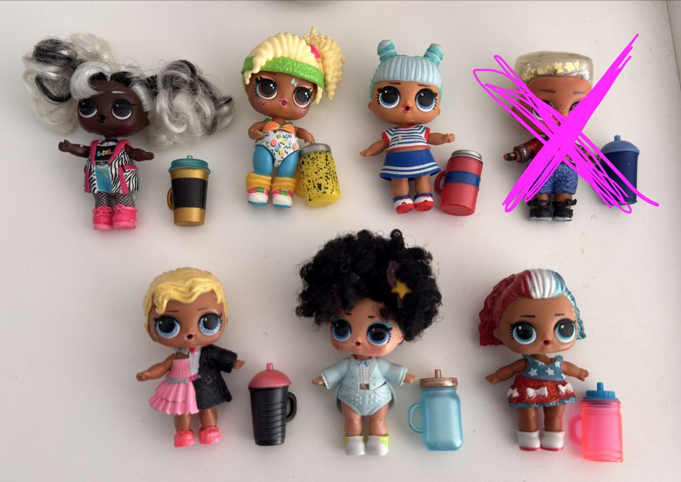 Ляльки LOL Surprise та улюбленці