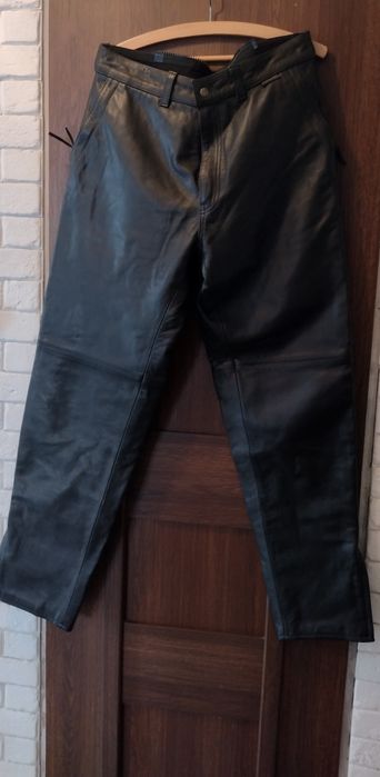 Spodnie skórzane