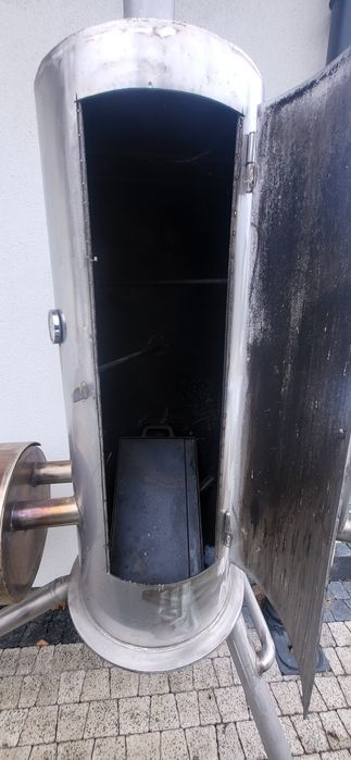 Grill ogrodowy wędzarnia stal nierdzewna