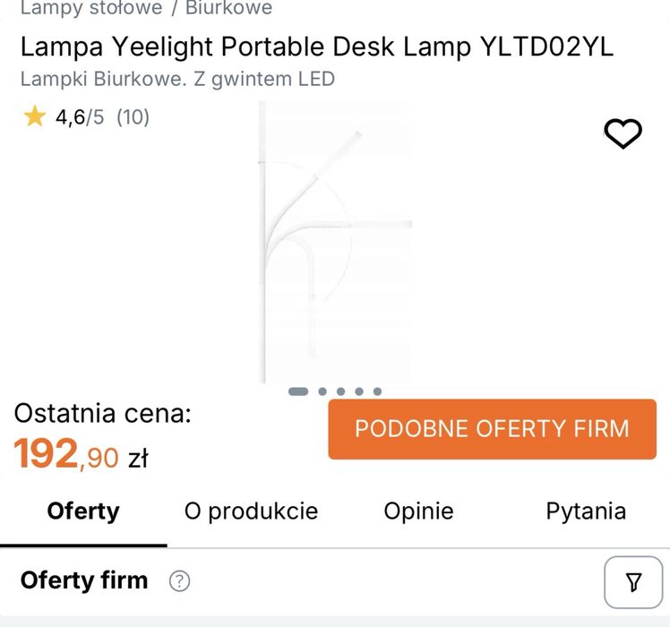 Lampka bezprzewodowa xiaomi