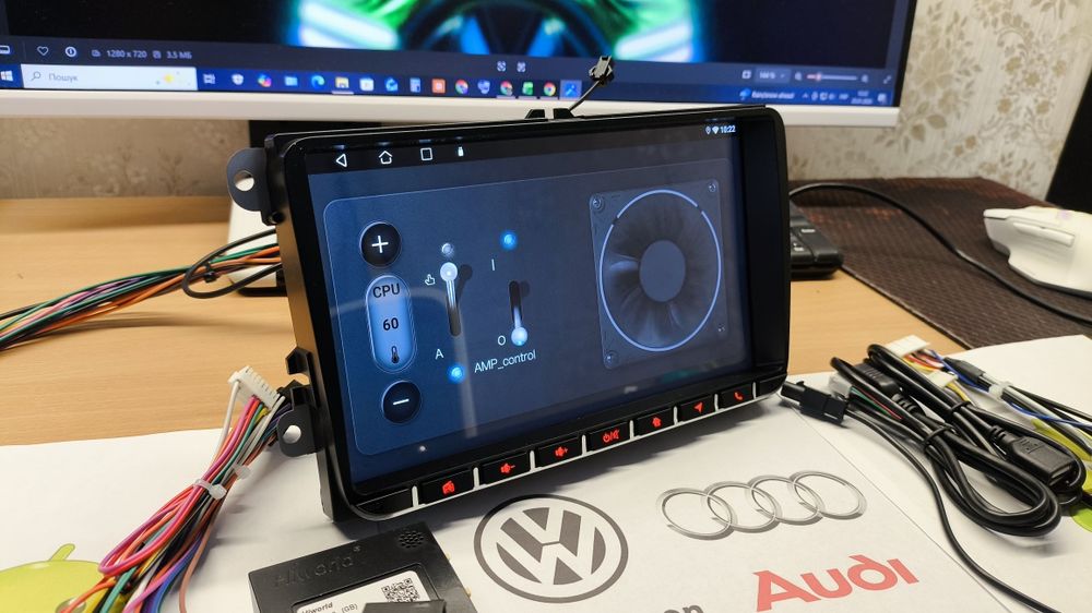 ‼️+Камера‼️Магнитола 9" Volkswagen 6/64gb Skoda Seat Android