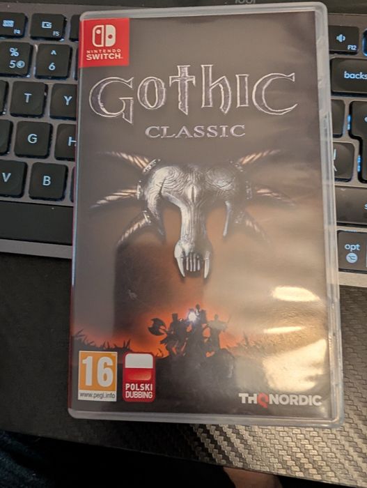 Gry Gothic i Gothic 2 classic Nintendo switch