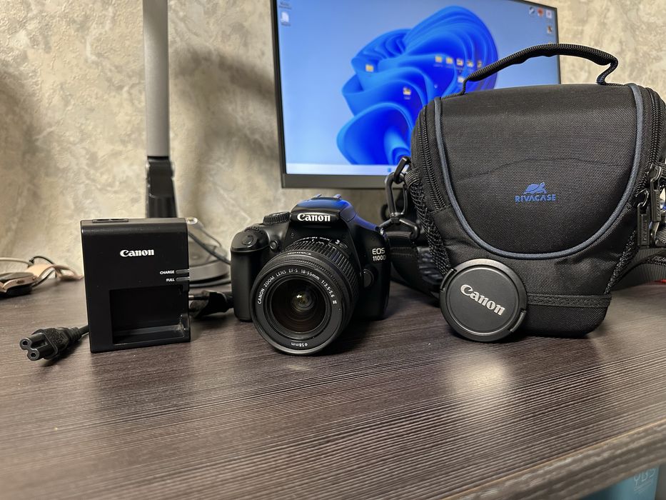 Canon EOS 1100D + Объектив Canon 18-55mm 3.5-5.6 ||| Идеал