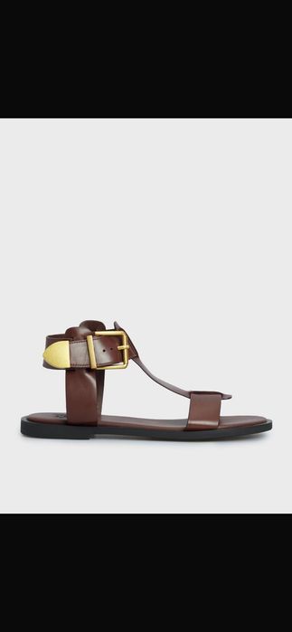 Женские кожаные босоножки  сандали 25 см