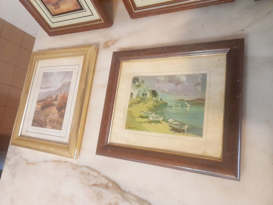 Conjunto de 6 Quadros Decorativos