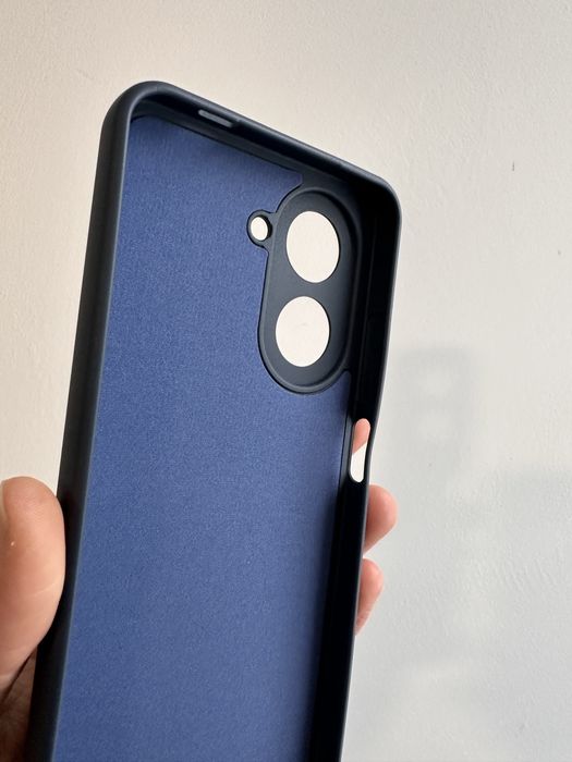 Etui plecki silikon granatowe do XIAOMI REDMI A5