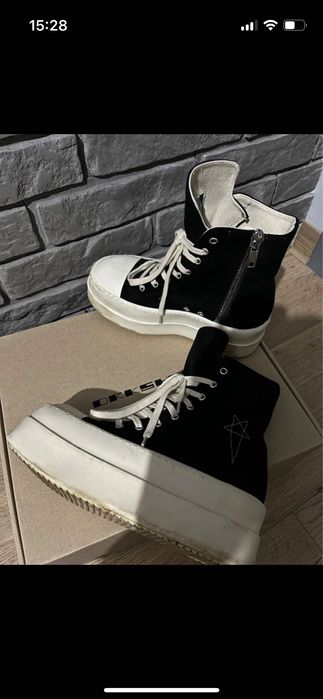 Rick Owens Double Bumper Sneakers
