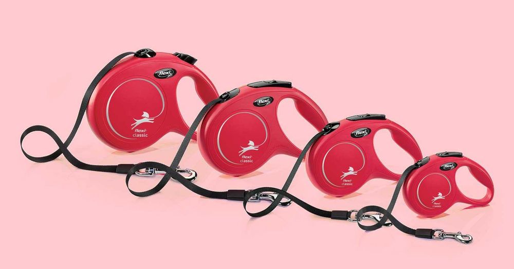 NOVA - FLEXI Trela Extensível Classic XS, S, M, L