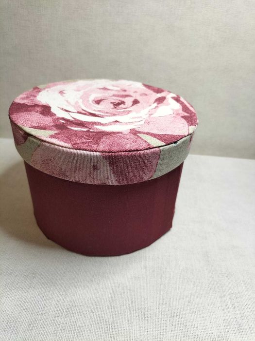 Caixa forrada em tecido