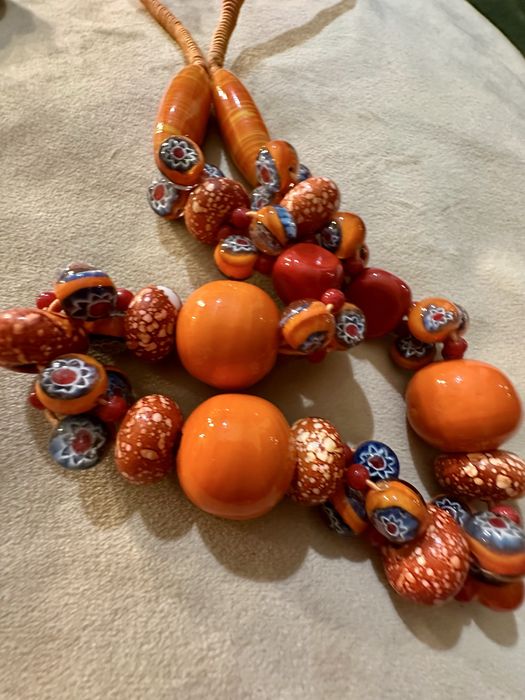 Conjunto de dois colares Primavera / Verao