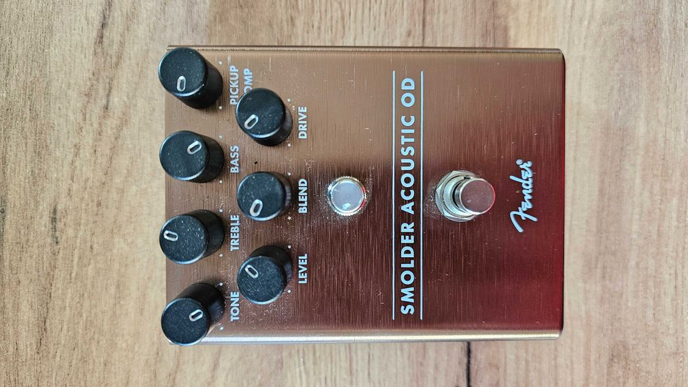 ギター Fender Smolder Acoustic OD Fender Smolder Acoustic Overdrive Effect Pedal — Andy