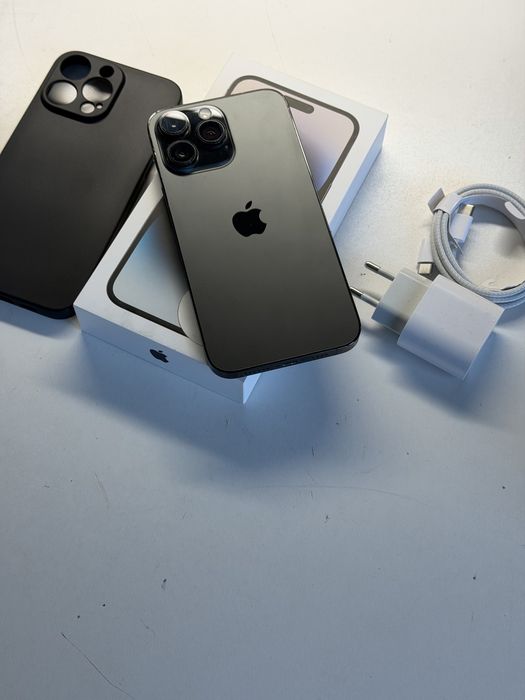 iPhone 14 Pro Max 256gb czarny bateria 100% komplet