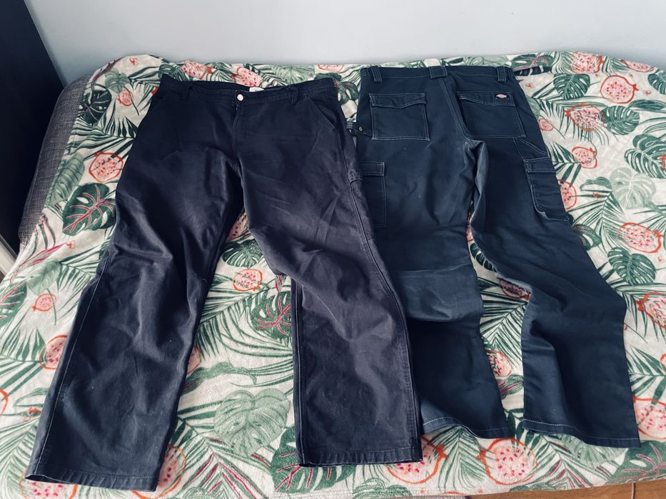 Dickies oraz H&M . 2 pary spodni. Uzywane. Meskie rozmiar 36.