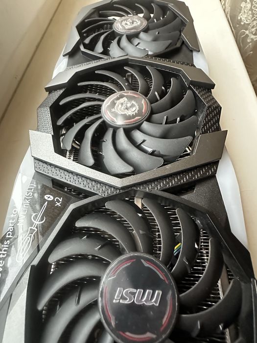 Відеокарта GeForse RTX 2080 GAMING X TRIO