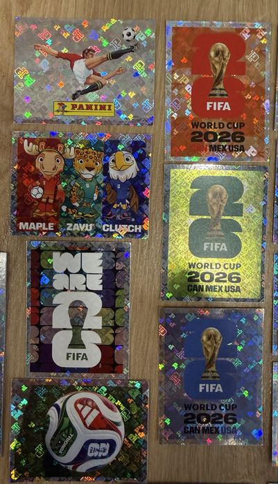 Cromos stikers panini 2026 fifa world  cup