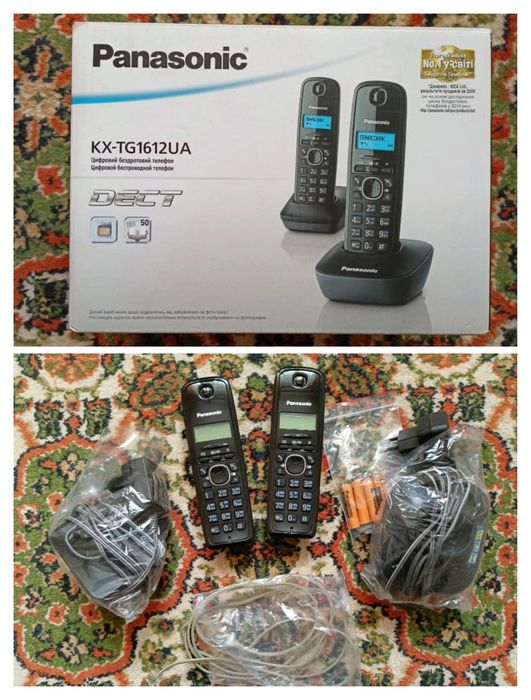 Телефон Panasonic KX-TG1612UA