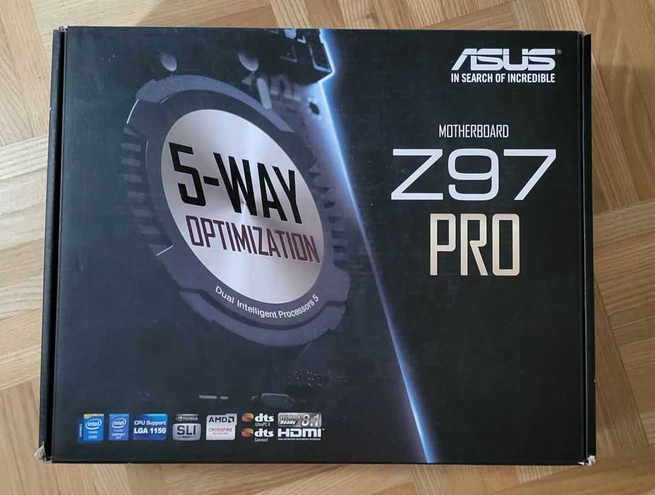Płyta główna Asus z97 Pro + Intel Core i5 4460 + 16 GB DDR3 RAM