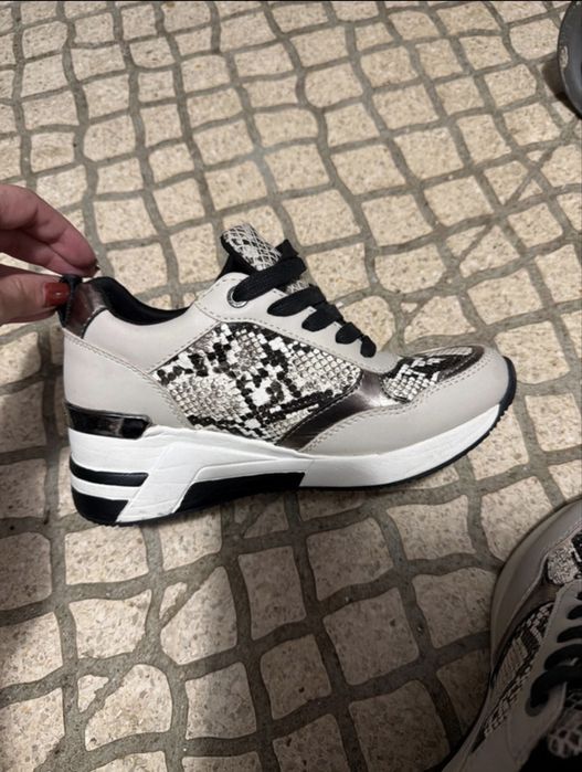 Tenis 37 com plataforma