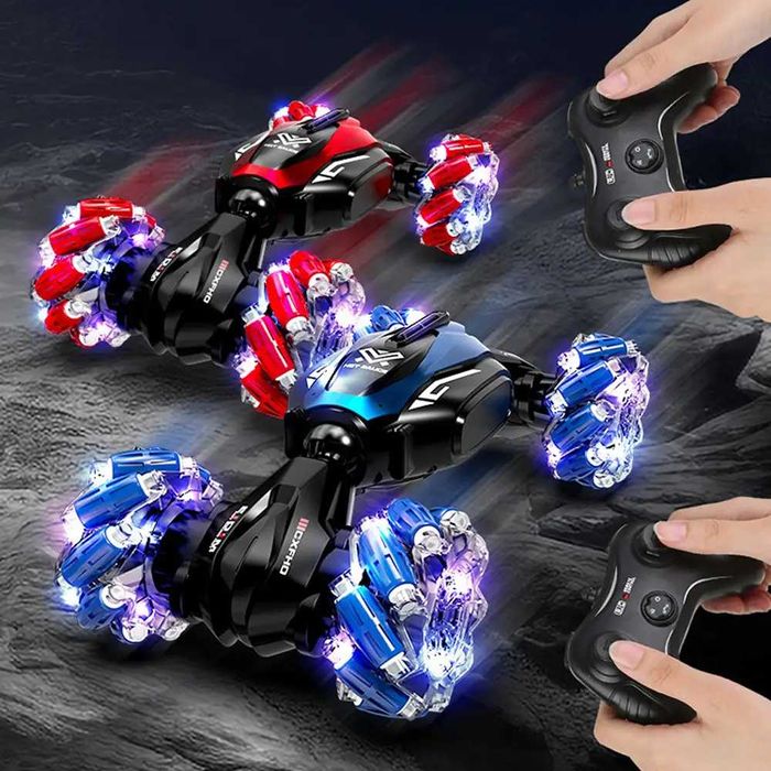 Машинка перевертень на радіокеруванні з пультом і браслетом Car NC02A