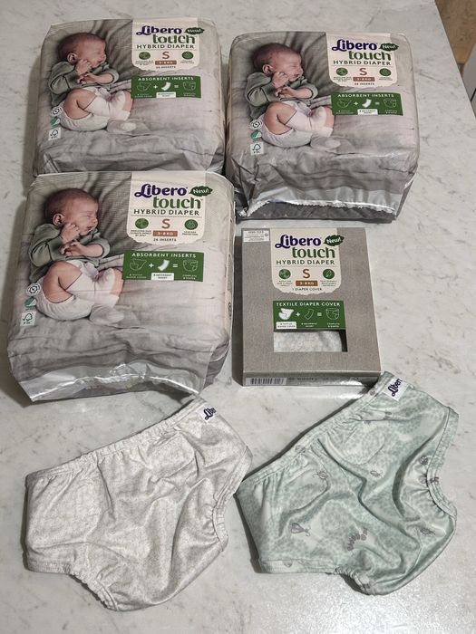 Подгузники Libero+вкладыши