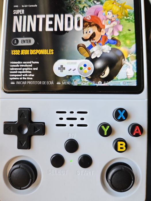 R36S Branca + Bolsa (Nova)