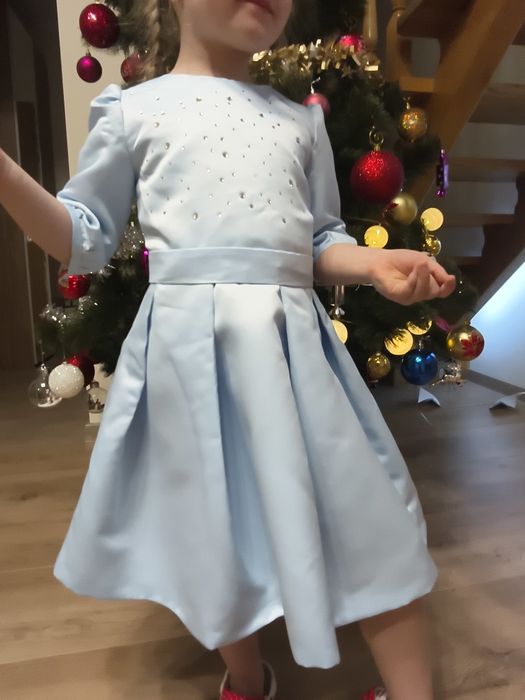 Святкова сукня, костюм сніжинки, крижинки, краплинки на 4-6 років