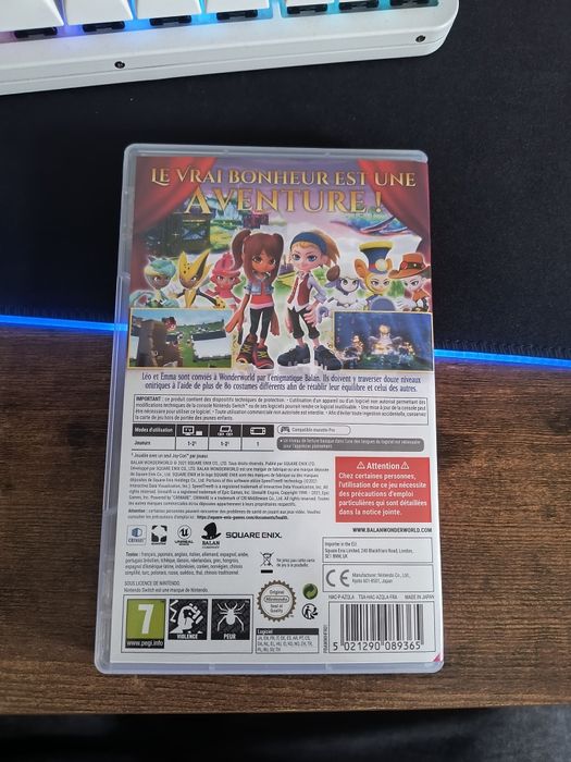 Balan Wonderworld Nintendo switch