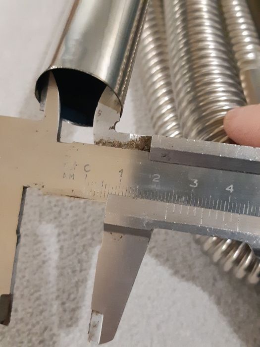 Гофра (шланг/труба) для відводу вихлопних газів 1,0 метри