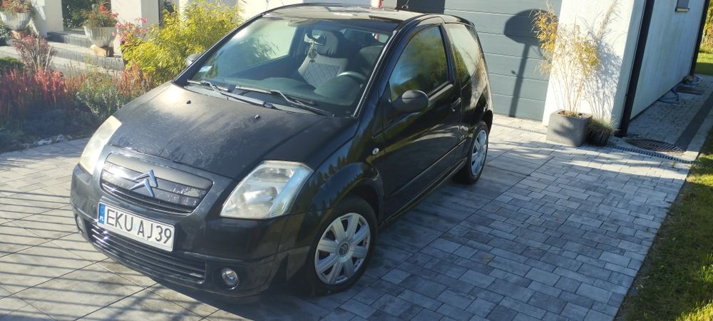 Citroen C2 czarny 2007