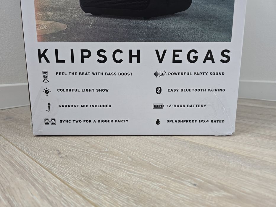 Klipsch Vegas  (głośnik imprezowy karaoke)