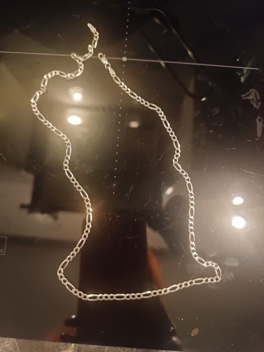 Łańcuszek srebrny Figaro 50cm