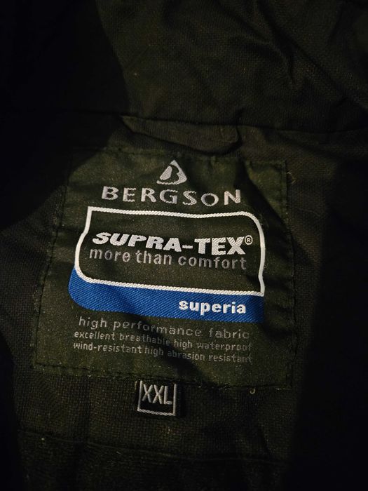 Kurtka Bergson, czarna, XXL