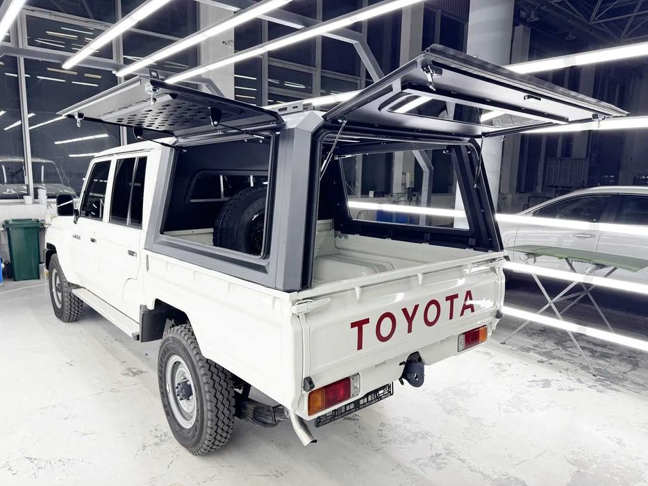 Кунг на Toyota Land Cruiser 79 металевий алюміній