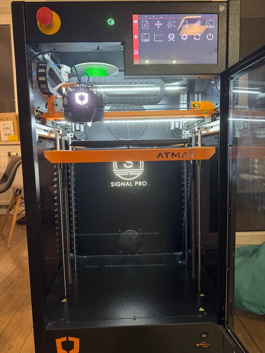 Drukarka 3D Atmat Signal Pro 500 + filamenty + dużo dodatkowych gratów