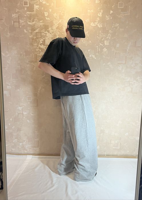 Широкі спортивні штани sweatpants широкие спортивки baggy racer беггі