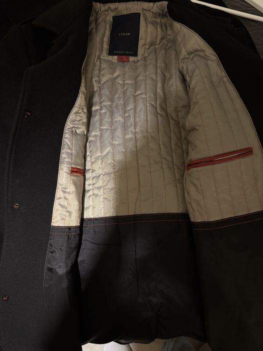 Płaszcz wełniany męski Franco Feruzzi Leger