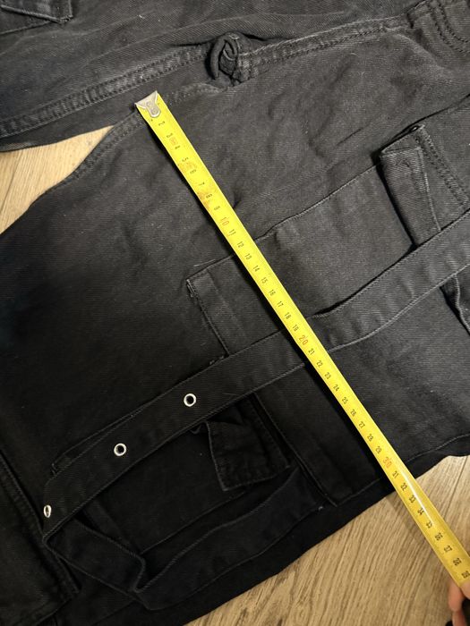Spodnie jeansy cargo baggy