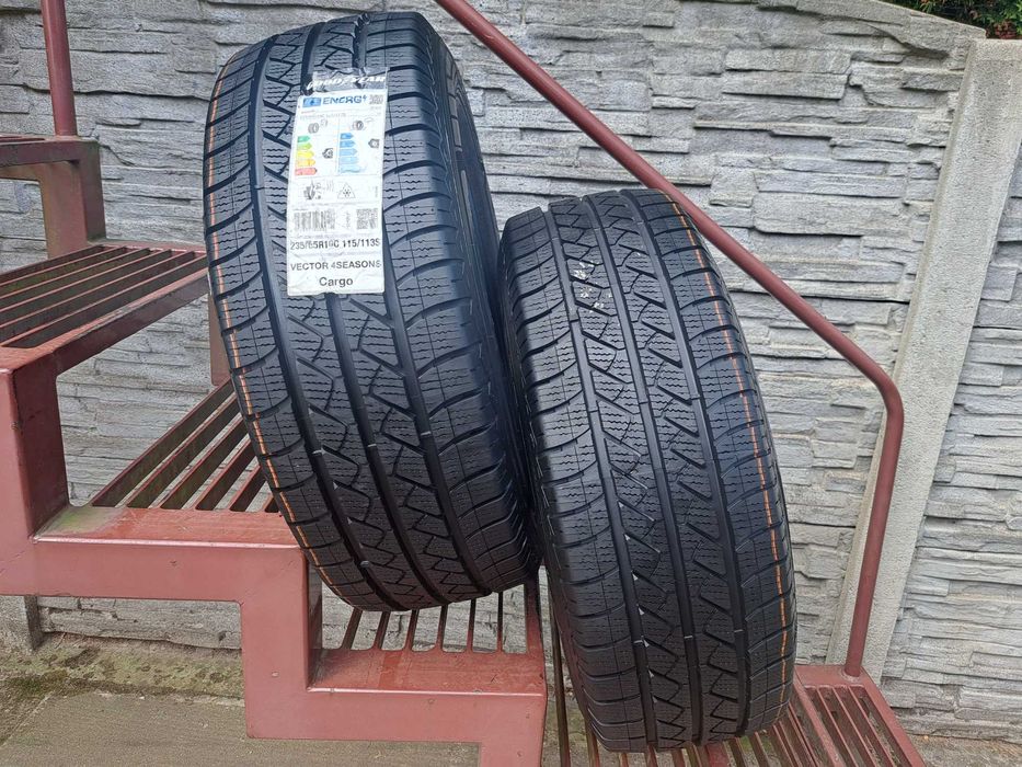 Opony wielosezonowe NOWE 235/65 R16C Goodyear Montaż gratis! !
