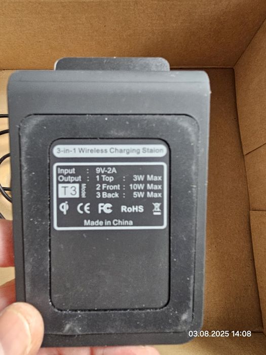 Sprzedam Ładowarka indukcyjna 3w1, nowa, posiadam bardzo dużo ich