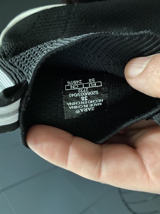 Tenis da zara usados duas vezes tamanho 38