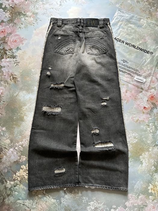 ОРИГІНАЛ Racer Worldwide Track Jeans | Рейсер трек джинсы деним чорні