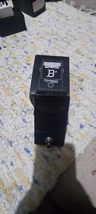 Afinador Korg Pitchblack X - Pedal de Afinador Cromático (Como Novo)