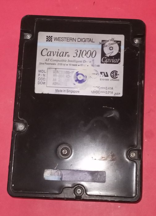 Рарит жёсткий диск  1083,8 MB WD Caviar