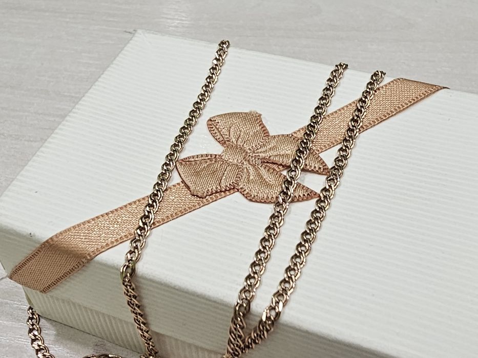 Złoty łańcuszek DAMSKI PR 585