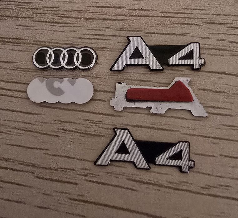 Simbolo/Label/Icon Audi A4 A5 A3 A1 A6
